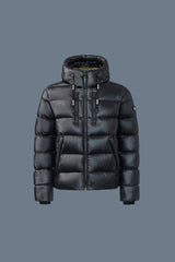 Mackage Victor Lustrous Light Down Jacket with Hood for Men