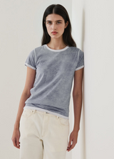 Reverse Spray Lightweight Pima Cotton Classic T-Shirt
