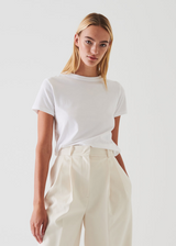 Patrick Assaraf Pima Cotton Stretch Slim T-Shirt