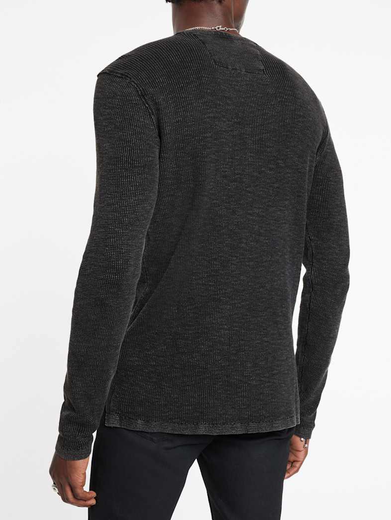John Varvatos Memphis Waffle Henley