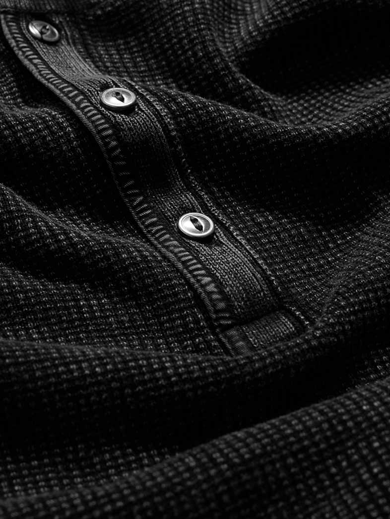 John Varvatos Memphis Waffle Henley