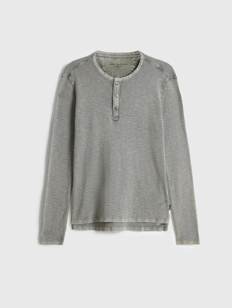 John Varvatos Memphis Waffle Henley