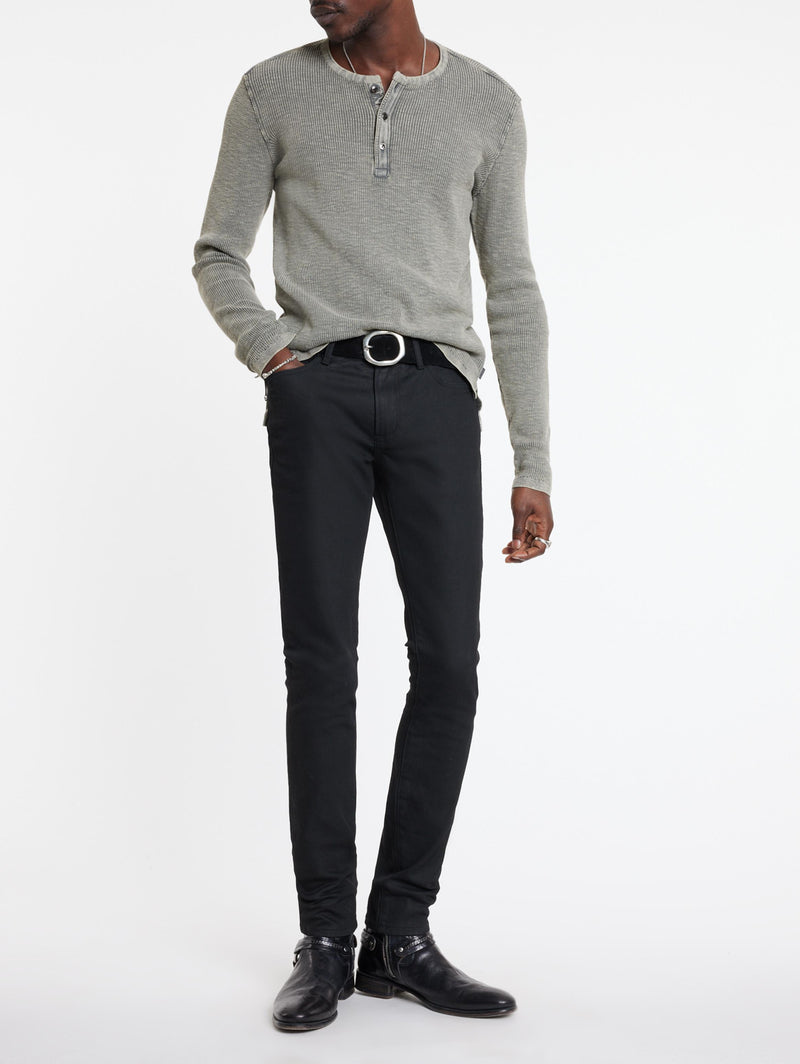 John Varvatos Memphis Waffle Henley