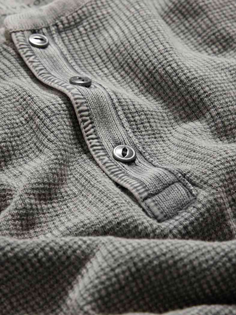 John Varvatos Memphis Waffle Henley