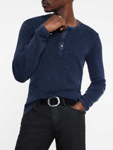 John Varvatos Memphis Waffle Henley