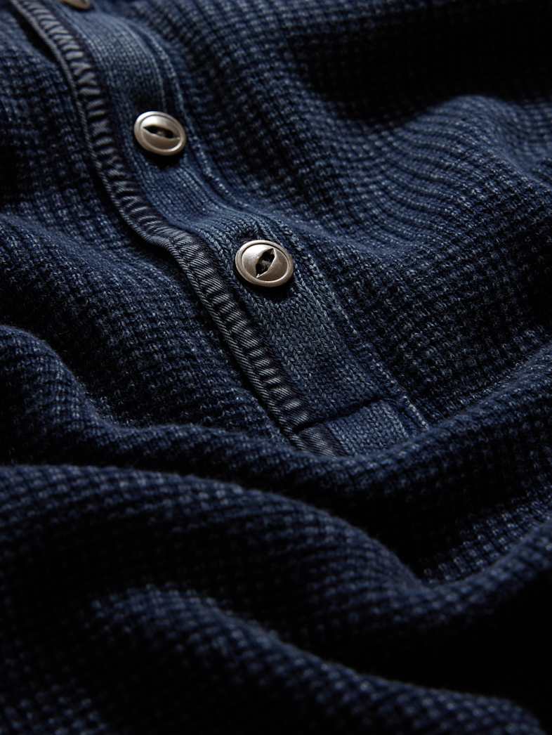 John Varvatos Memphis Waffle Henley