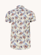 A Fish Named Fred SS Aqua Art Shirt