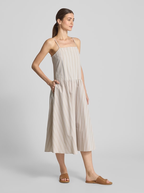 Max Mara Ettore Stripe Cotton Sundress