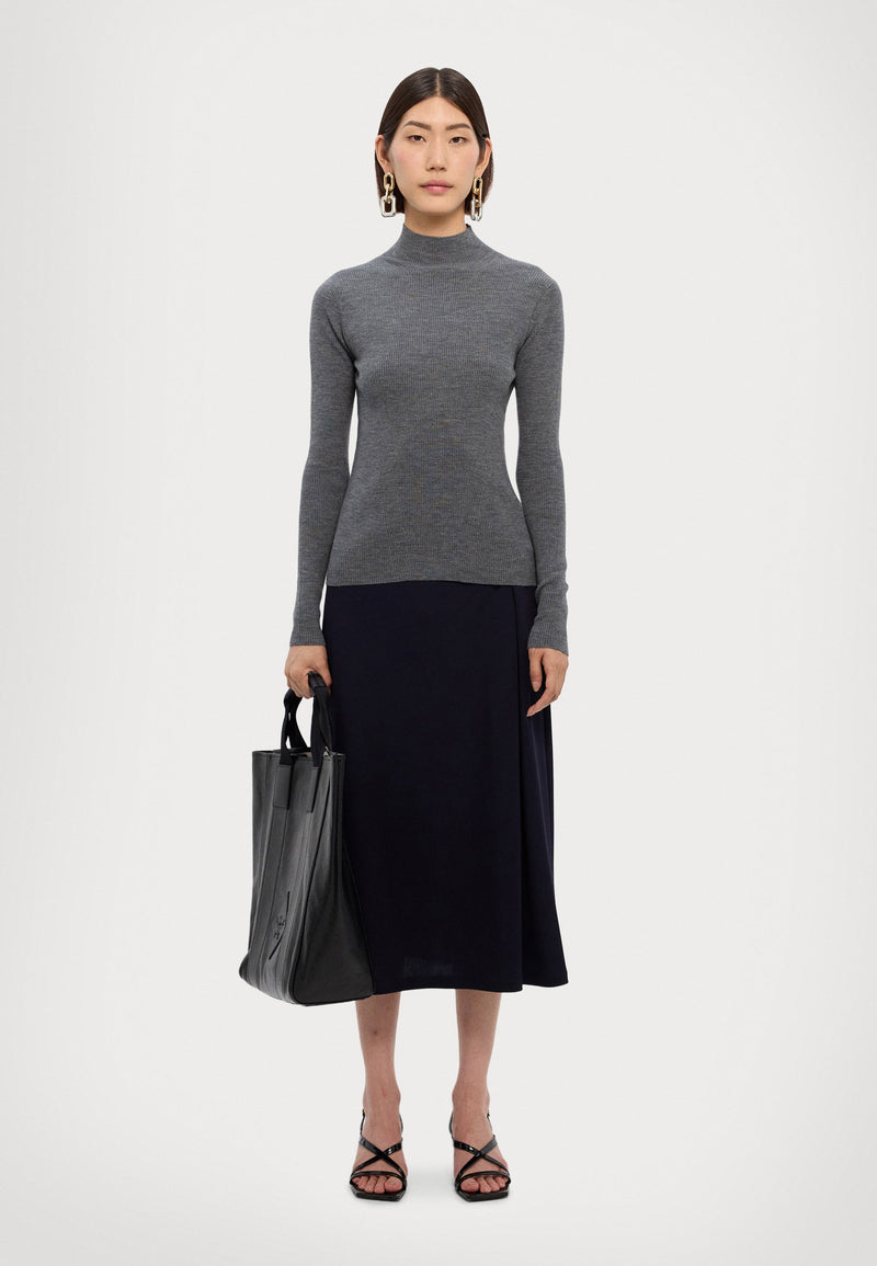 Max Mara Paolo Pencil Skirt in Navy