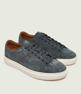 Boss Suede trainers with embossed logo