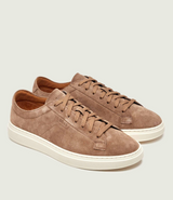 Boss Suede trainers with embossed logo
