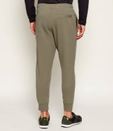 Boss Stretch-cotton tracksuit bottoms with logo detail