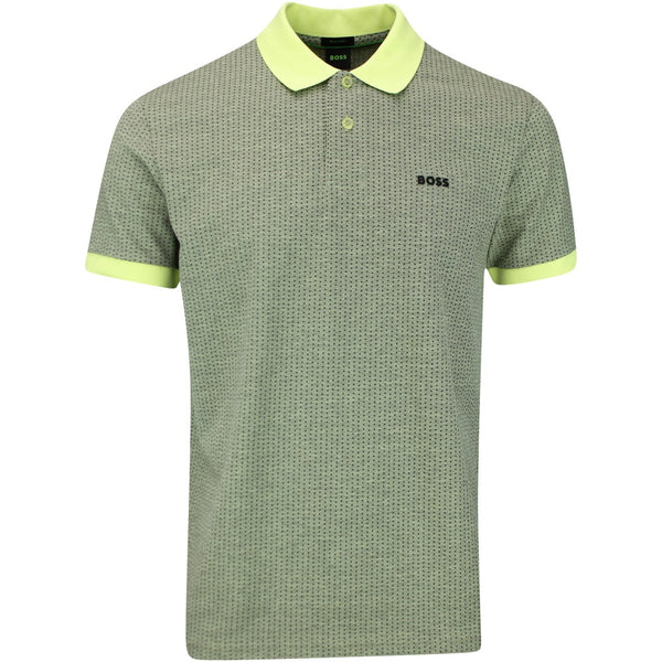 Boss Cotton-piqué Polo Shirt with Dot Print