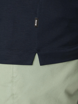 Boss Quarter Zip Polo Shirt
