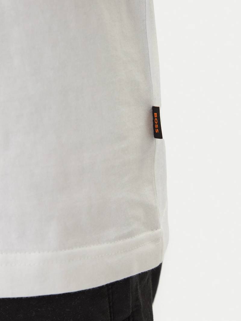 BOSS Cotton-jersey T-shirt with animal artwork