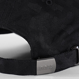 Men's Cap Zed Black Baseball Monograms Adjustable