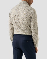 Eton Floral Print Signature Twill Shirt