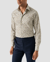 Eton Floral Print Signature Twill Shirt