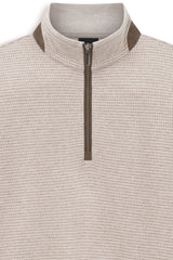 Long Sleeve Quarter Zip Sweater