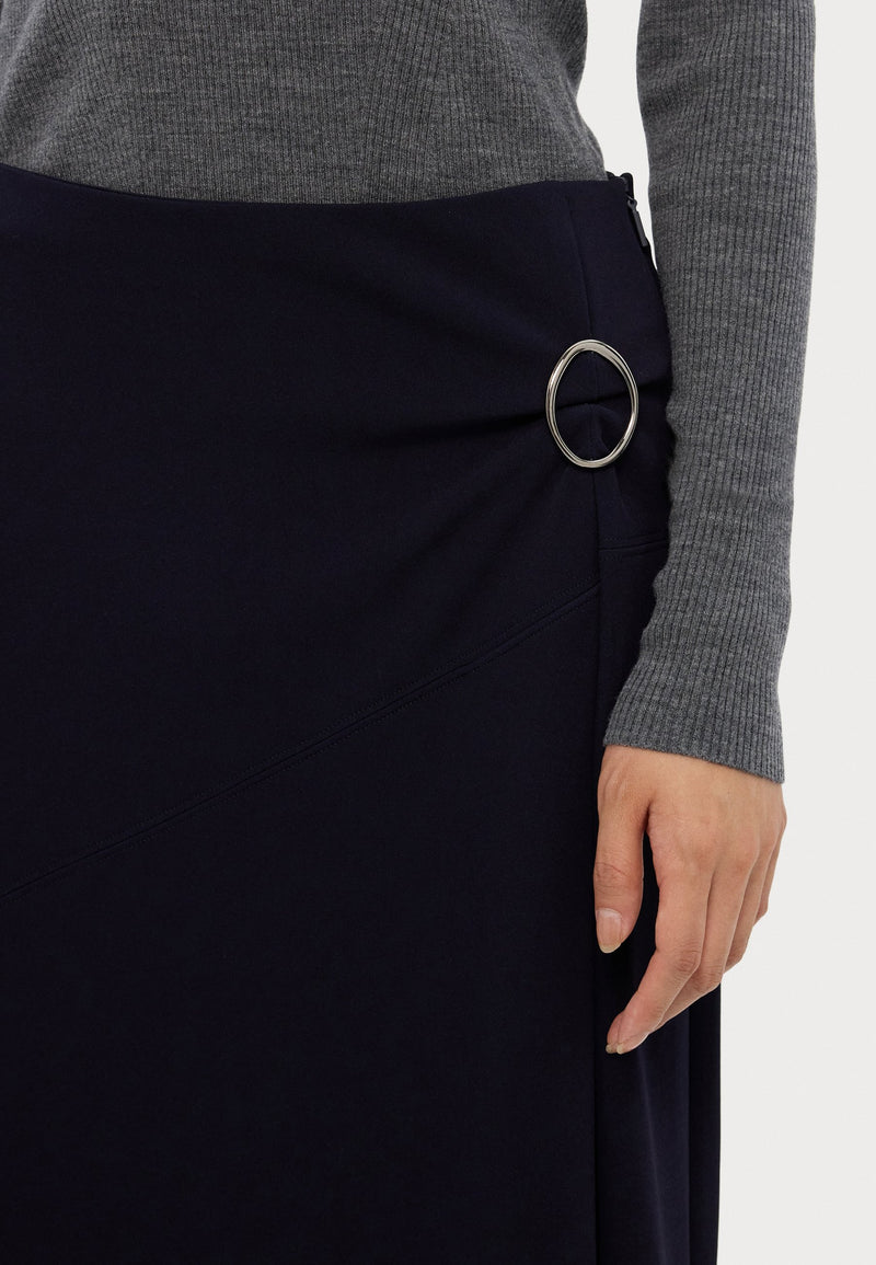 Max Mara Paolo Pencil Skirt in Navy