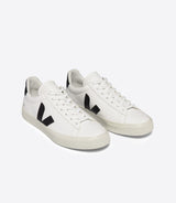 Veja Campo Leather White Black Unisex Sneakers