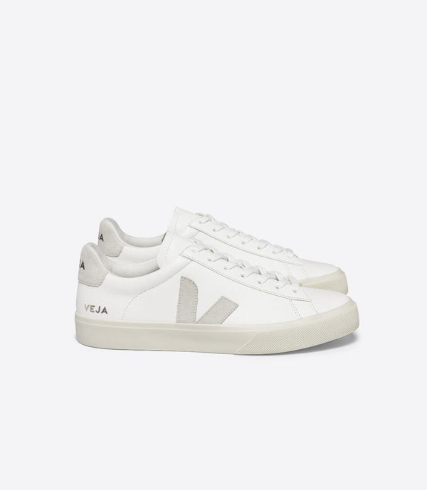 Veja Campo Leather White Natural Unisex Sneakers