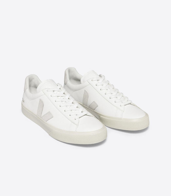 Veja Campo Leather White Natural Unisex Sneakers