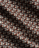 Geometric Signature Twill Shirt
