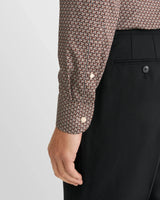 Geometric Signature Twill Shirt