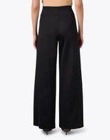 Max Mara Laerte Black Jersey Trouser