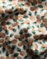 Eton Slim Fit Playful Dress Shirt with Pineapple Pattern
