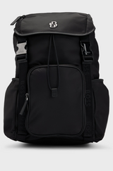 Boss Twill backpack with Double B monogram