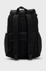 Boss Twill backpack with Double B monogram