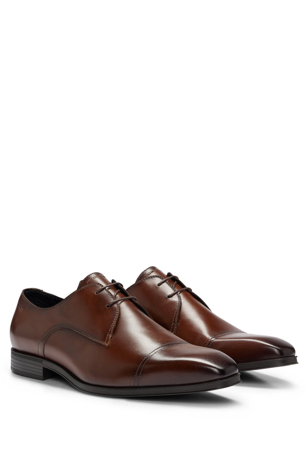 Boss Theon Derby Brown Dress Shoes