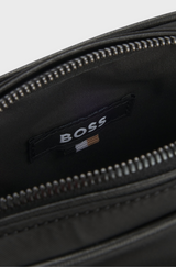 Boss Reporter bag with Double B monogram hardware