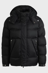 Boss Water-Repellant Puffer Jacket with Micro Monograms