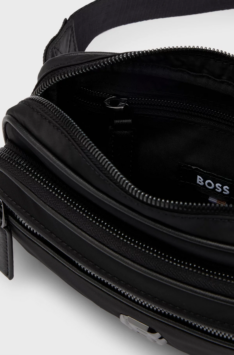 Boss Twill Belt Bag with Double B Monogram