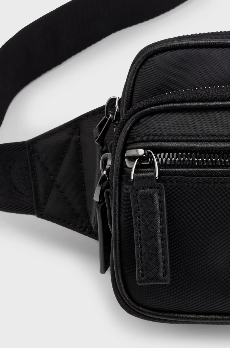 Boss Twill Belt Bag with Double B Monogram