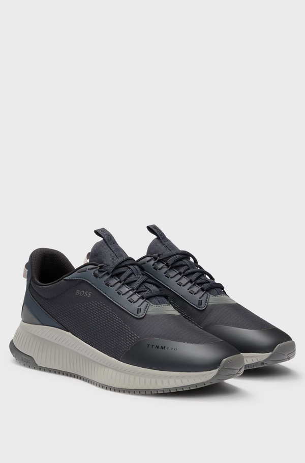 Boss TTNM EVO Trainers with Ribbed Sole