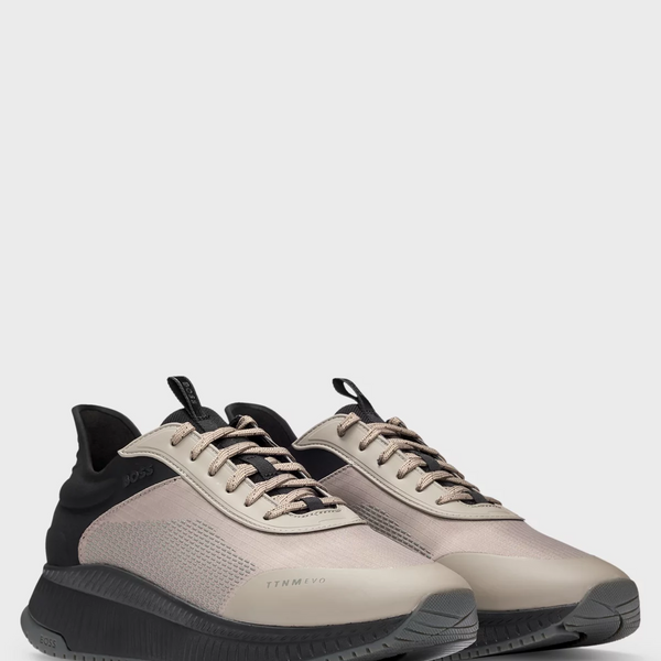 Boss TTNM Evo Trainers with Ridged Outsole – Faded Soul