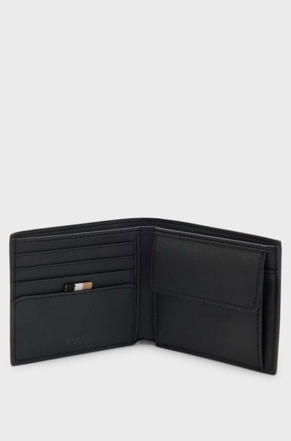 Boss Wallet with silver-foil logo