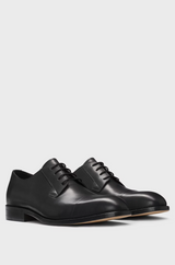 Boss Cap-Toe Derby Shoes in Leather