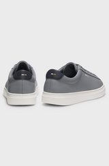 Kieran Leather Trainers with Rubber Sole