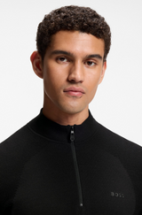 Momentum Zip-neck sweater