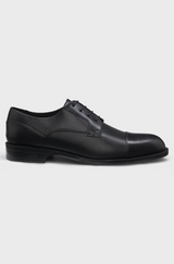 Boss Cap-toe Derby shoes in leather