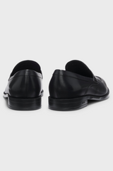 Boss Leather loafers with penny trim