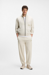 Relaxed-fit trousers in innovative French Terry
