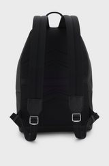 Northon Structured backpack with polished logo lettering