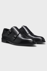 Tayil Leather Double Monk Strap