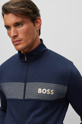 BOSS Tracksuit Jacket With Embroidered Logo